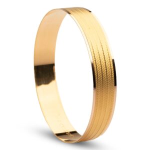 22 Ayar 15 Gram Trabzon Desenli Bilezik 20mm